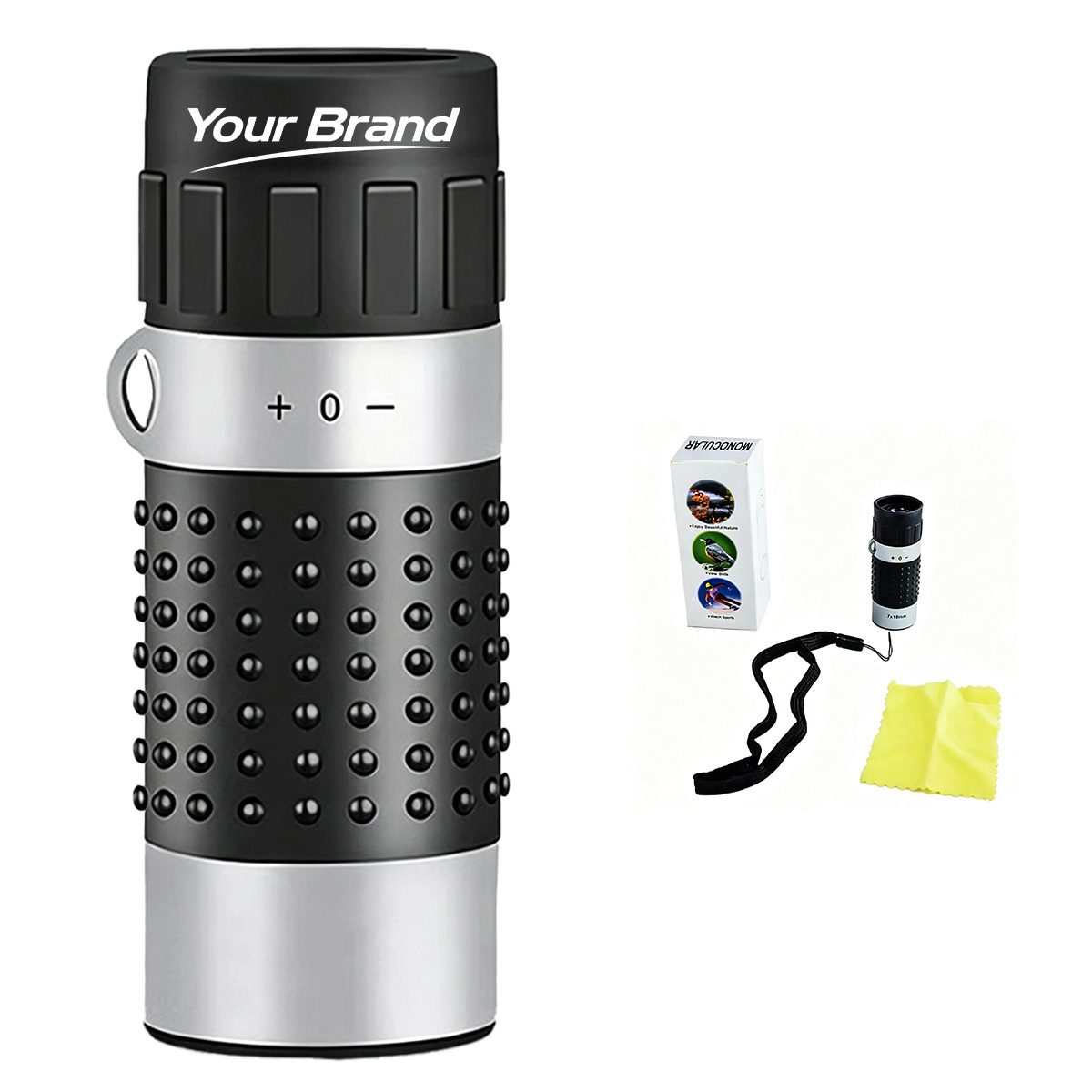 High Definition Mini Pocket Monocular with Scale