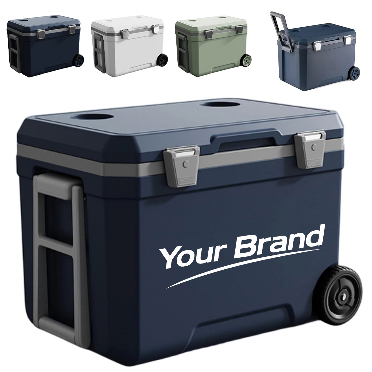 45L Wheeled Outdoor Insulated Cooler Box
