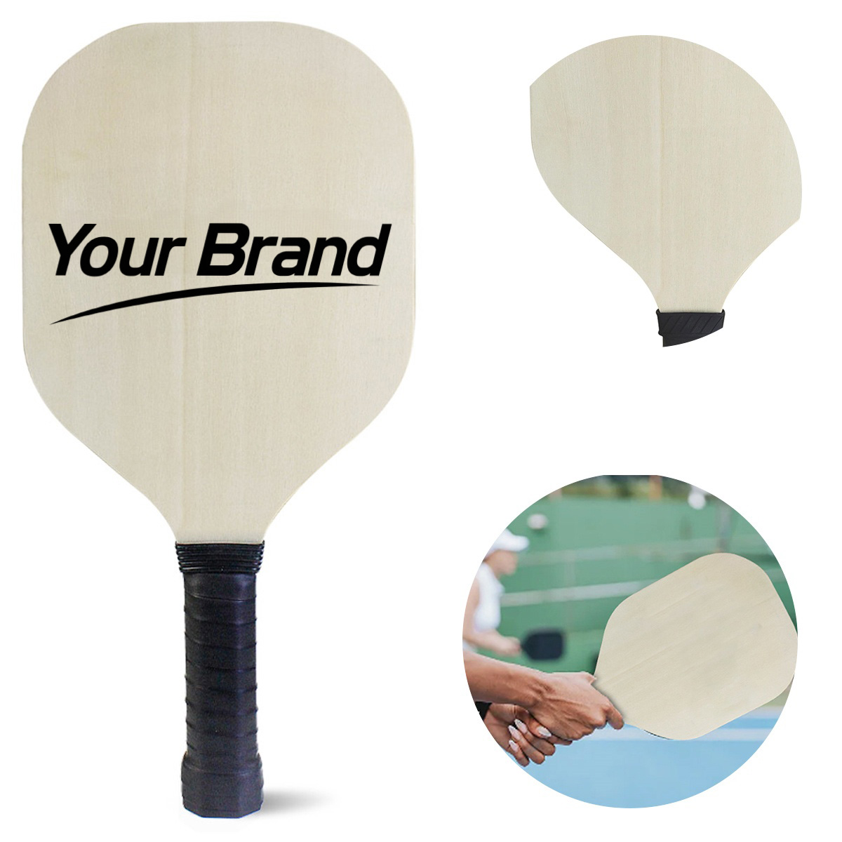 Wooden Pickleball Paddle
