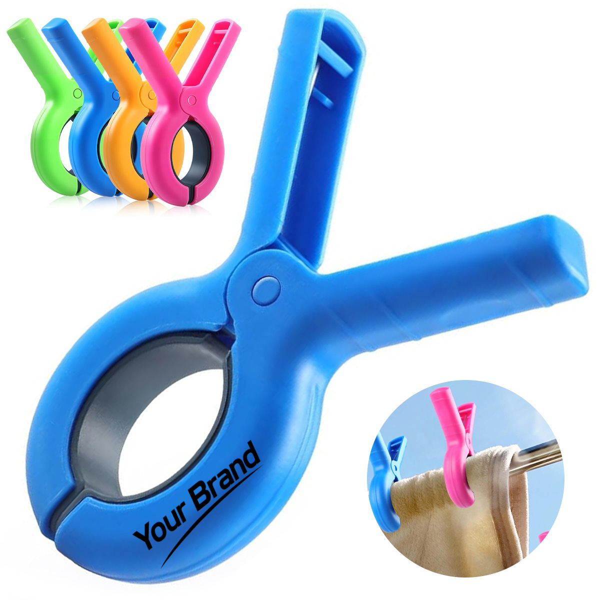 Large Windproof Plastic Clothespins