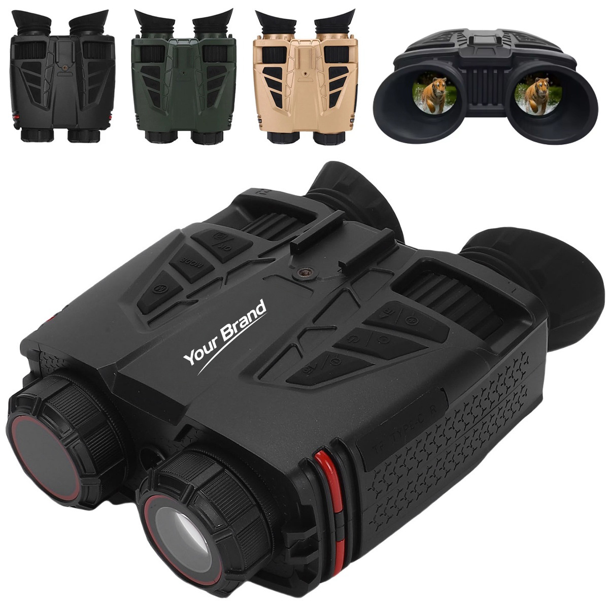 4K Infrared Night Vision Digital Binoculars