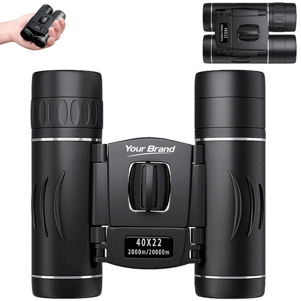 40x22 HD Binoculars with Phone Mount and Tripod