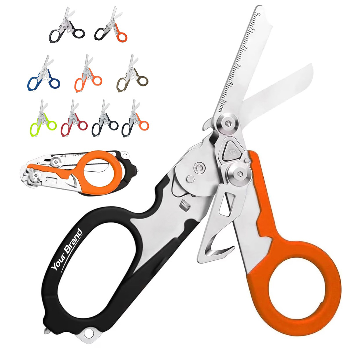 6-in-1 Folding Outdoor Emergency Rescue Shears