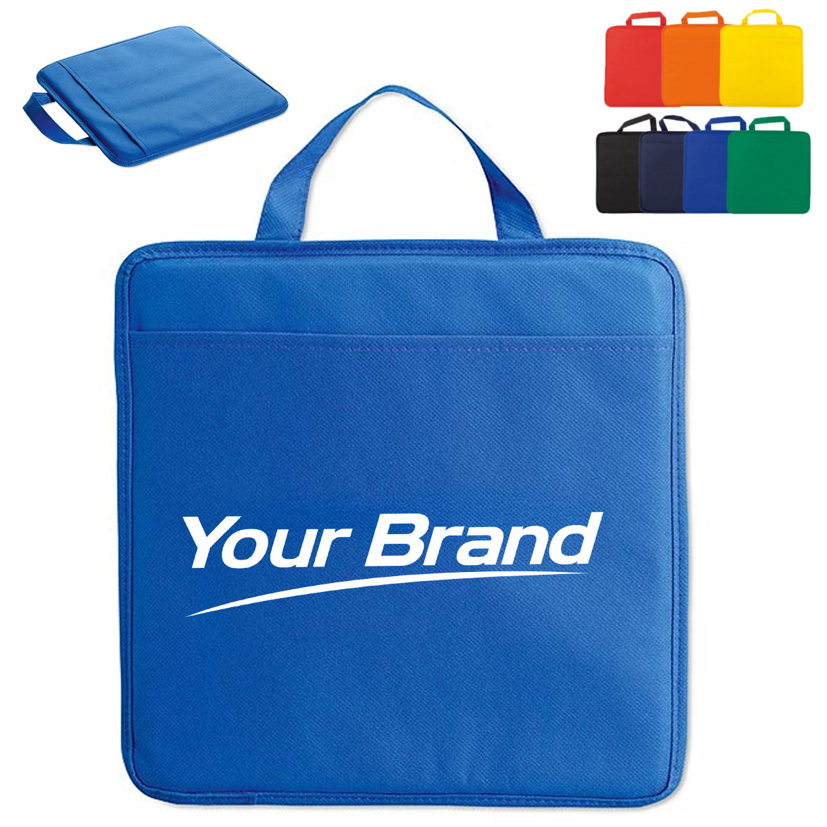 Non Woven Foldable Seat Cushion with Handle
