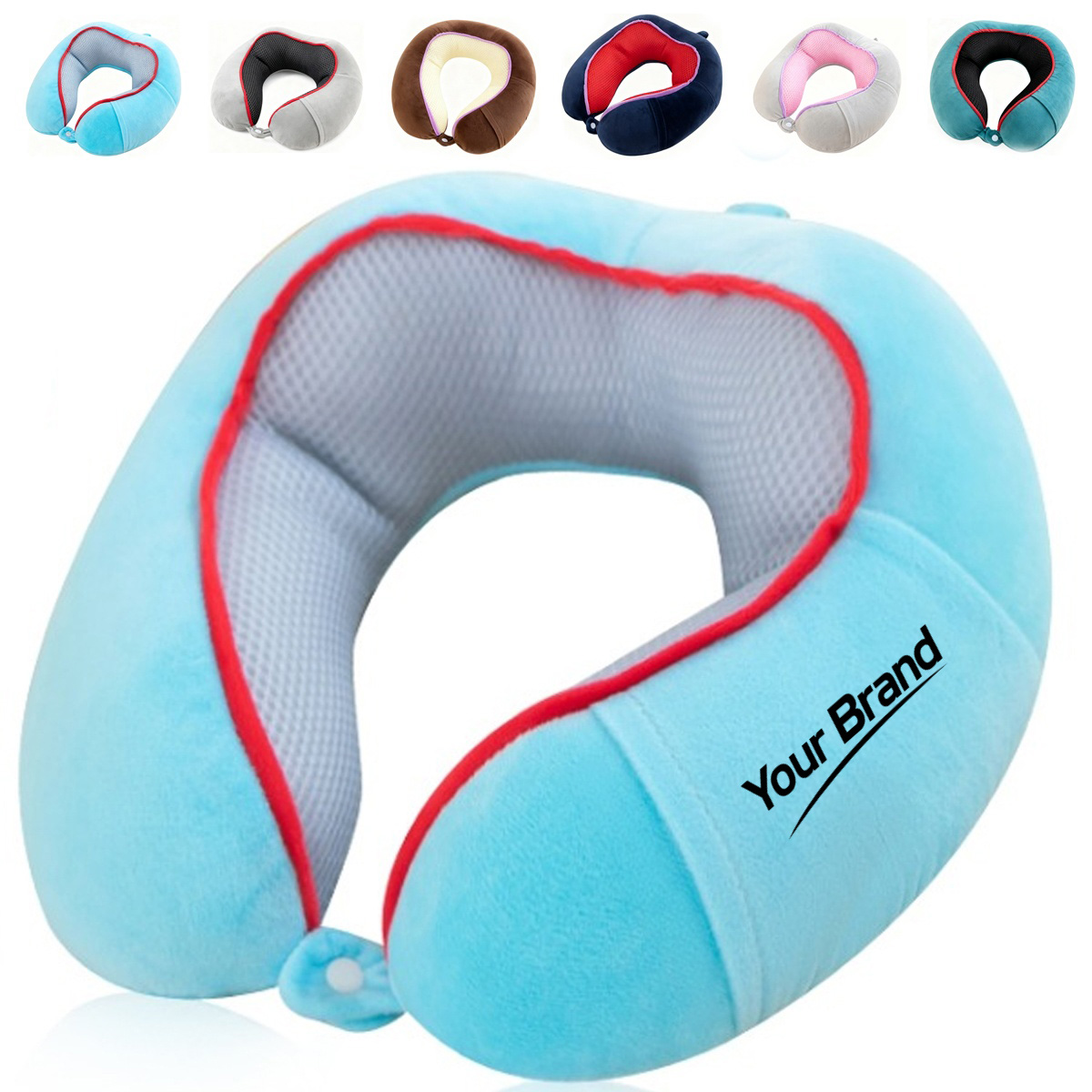 Memory Foam U Shaped Travel Neck Support Pillow