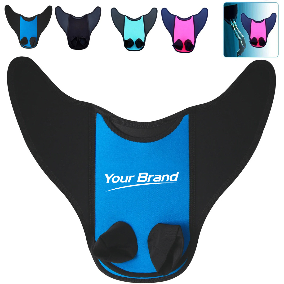 Mermaid Tail Monofin Swim Flipper