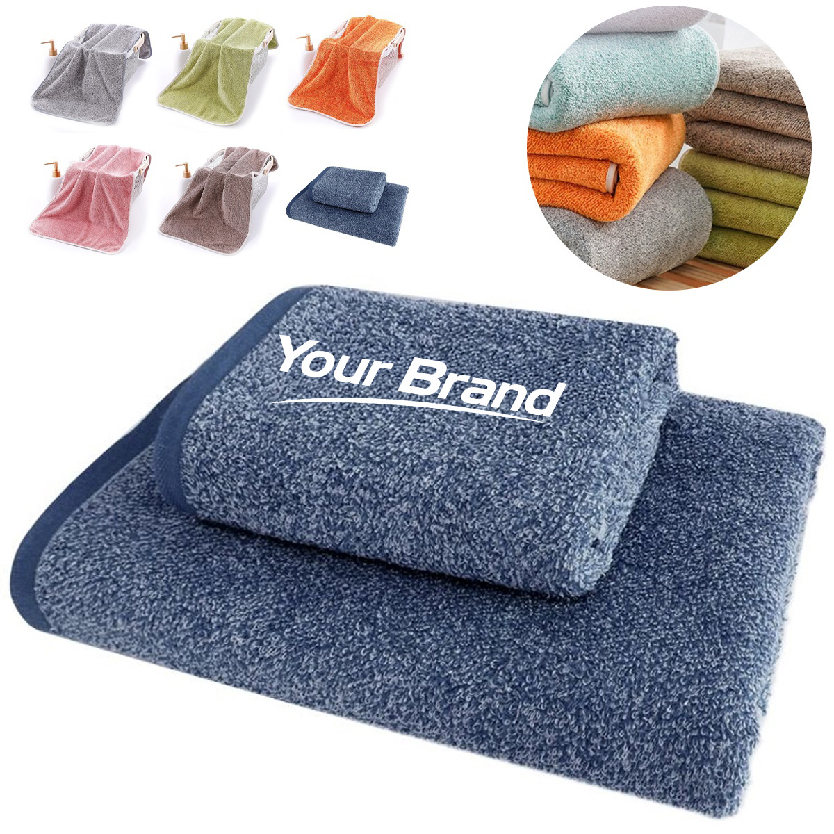 Soft High Absorbency Coral Fleece Bath Beach Towel