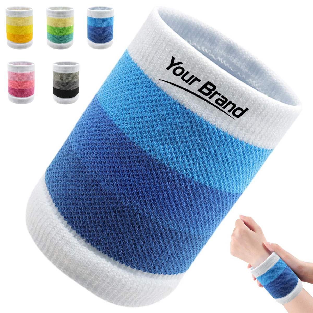 Cotton Sports Wristband Sweatband