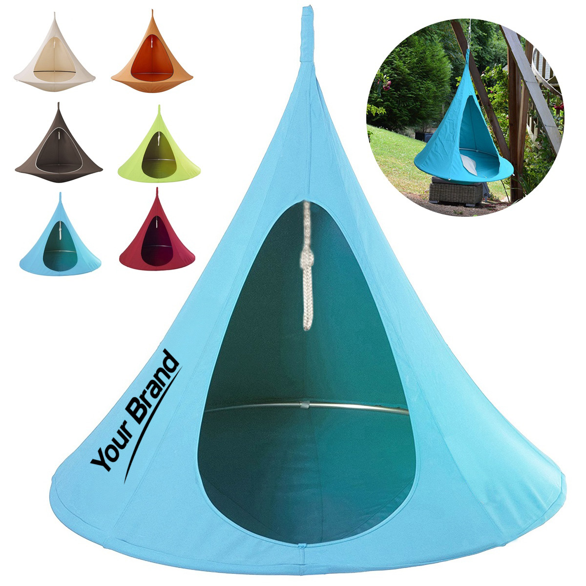 Waterproof Hanging Butterfly Swing Tent Hammock Chair