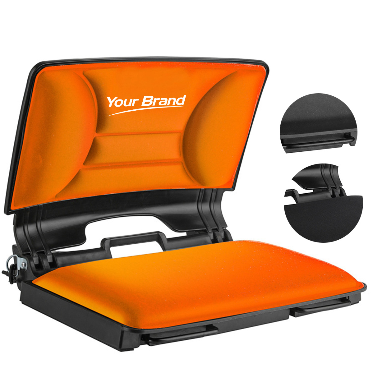 Portable Folding Padded Stadium Seat With Back Support