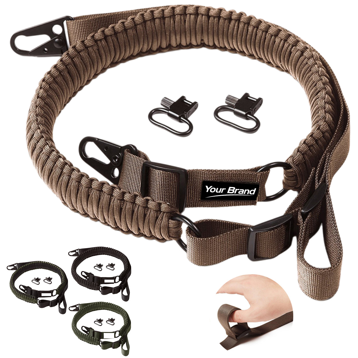 Adjustable Paracord Tactical Two Point Rifle Sling
