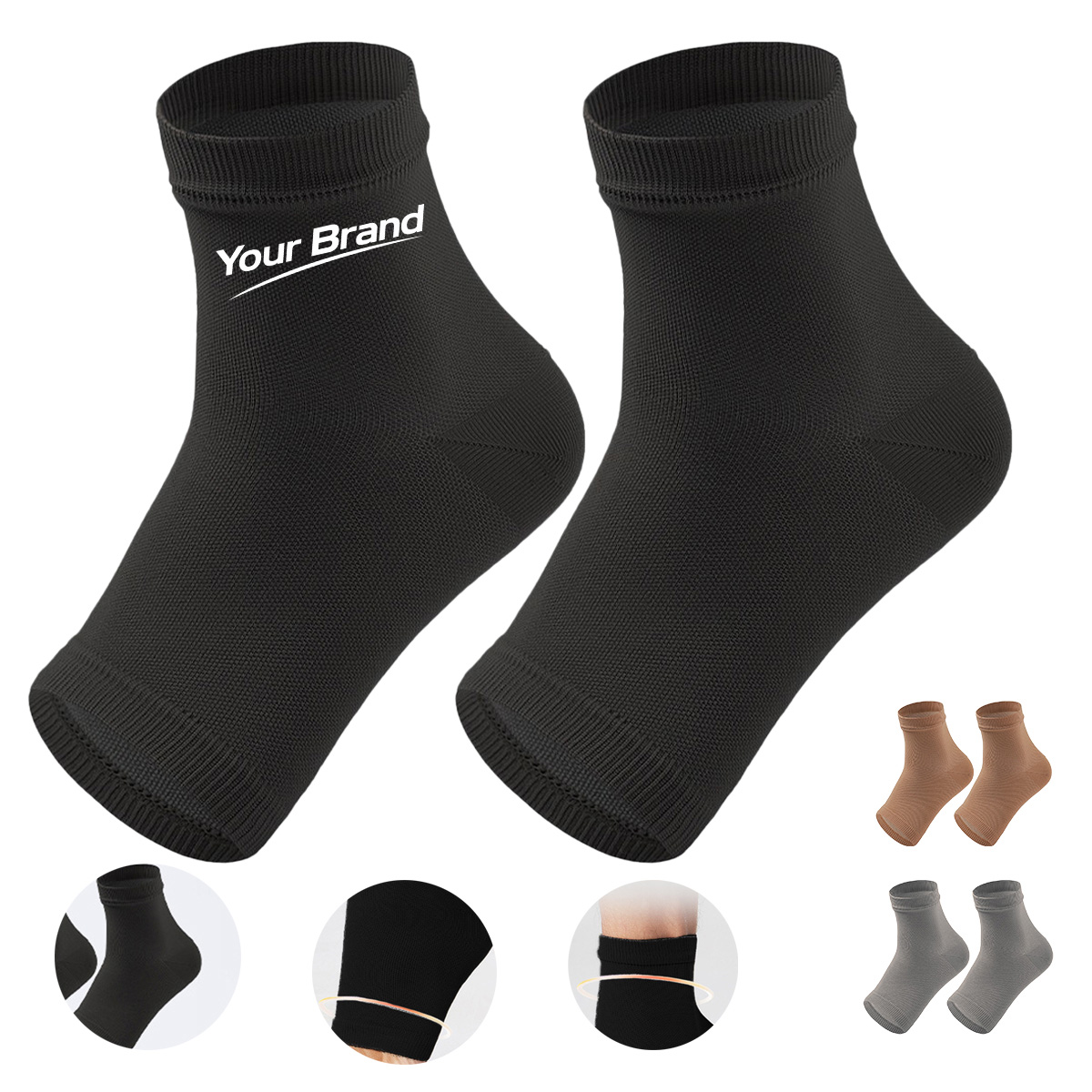 High Elasticity Compression Ankle Support Brace Sleeve
