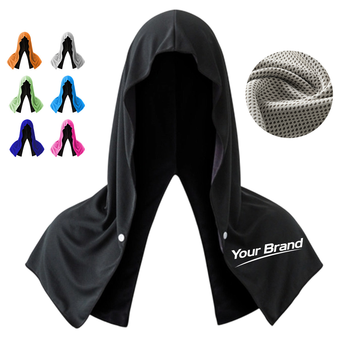 Instant Cooling Hooded Sports Towel