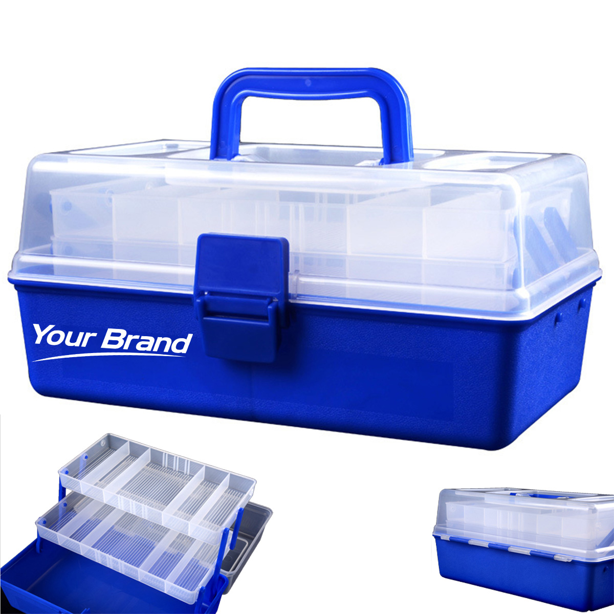 Cantilever Fishing Tackle Box Tool Organizer