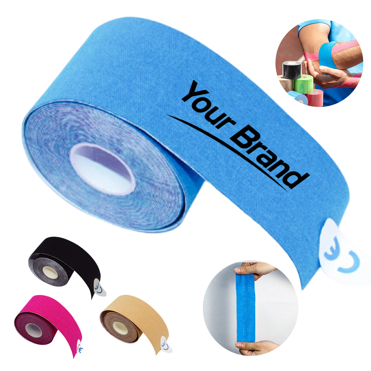 Elastic Sports Kinesiology Tape Breast Lift Roll