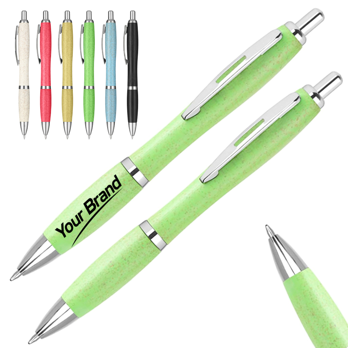 Sustainable Wheat Straw Gel Ink Pen