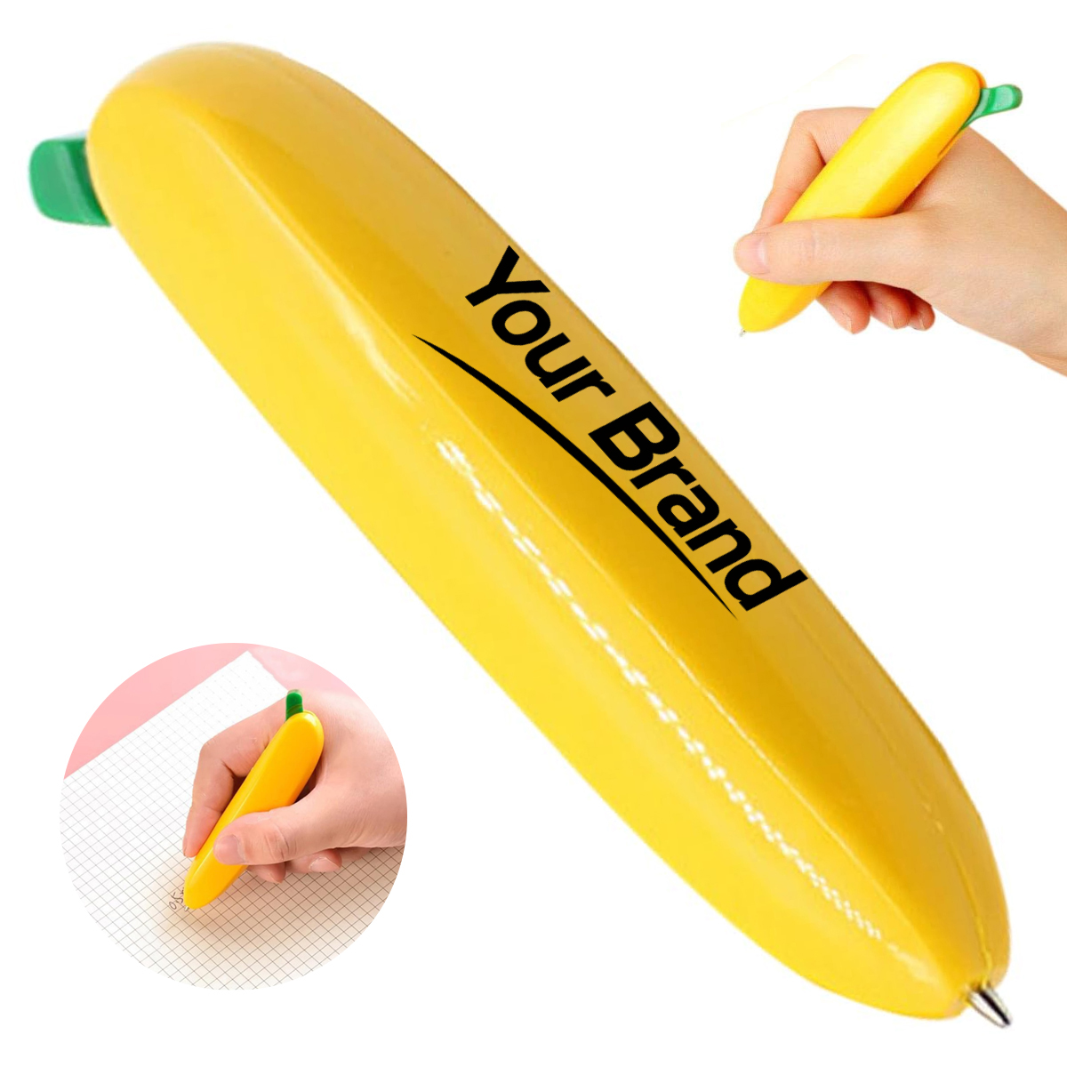 Novelty Banana Shaped Retractable Ballpoint Pen