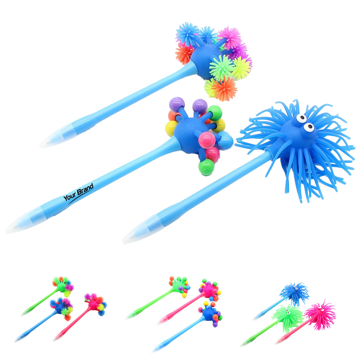 Stress Relief Tactile Fidget Ballpoint Pen