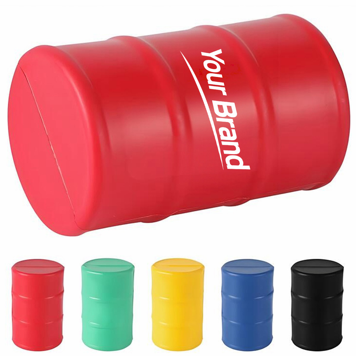 Oil Drum Barrel PU Foam Stress Reliever Squeeze Toy
