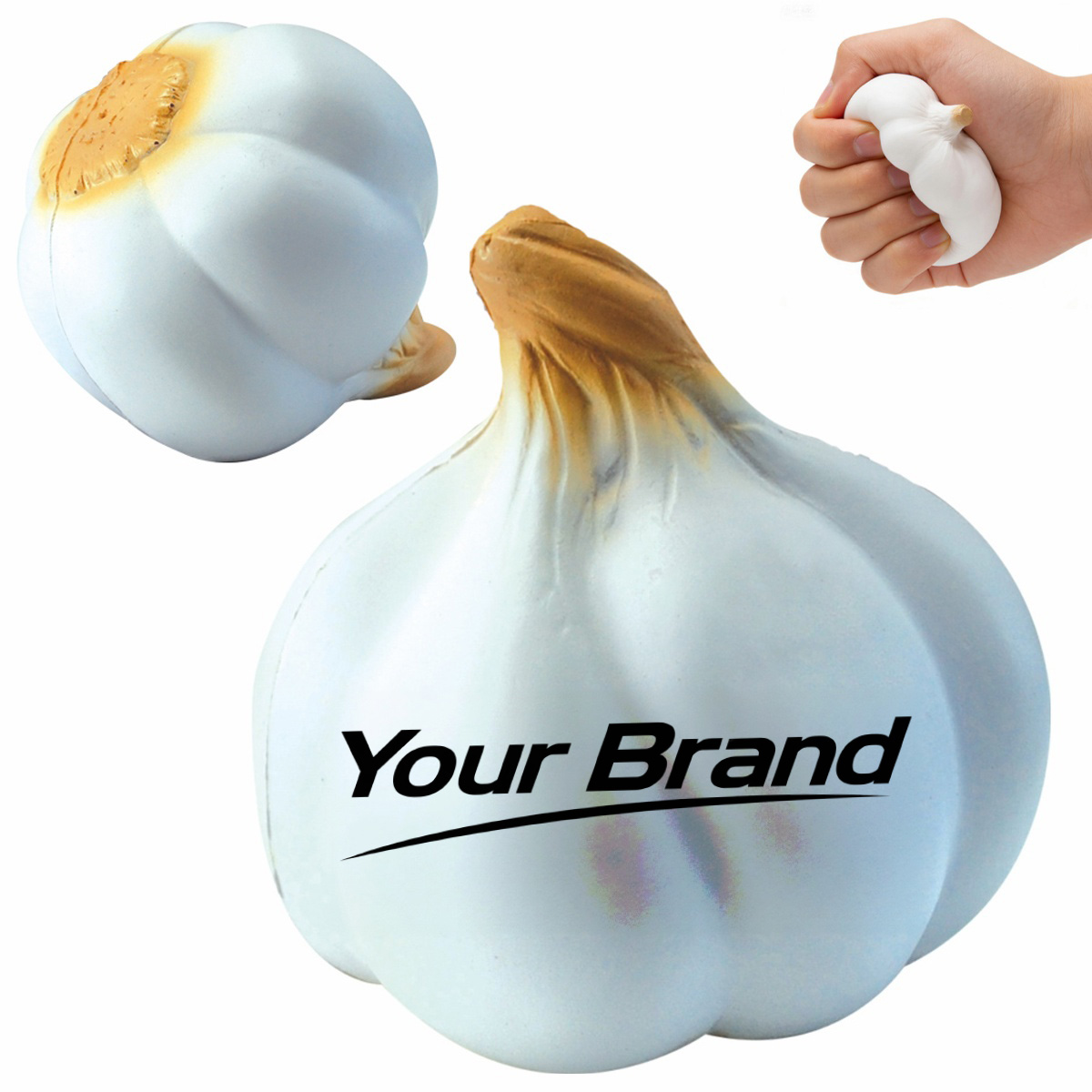 Garlic Bulb Vegetable PU Foam Stress Reliever Toy
