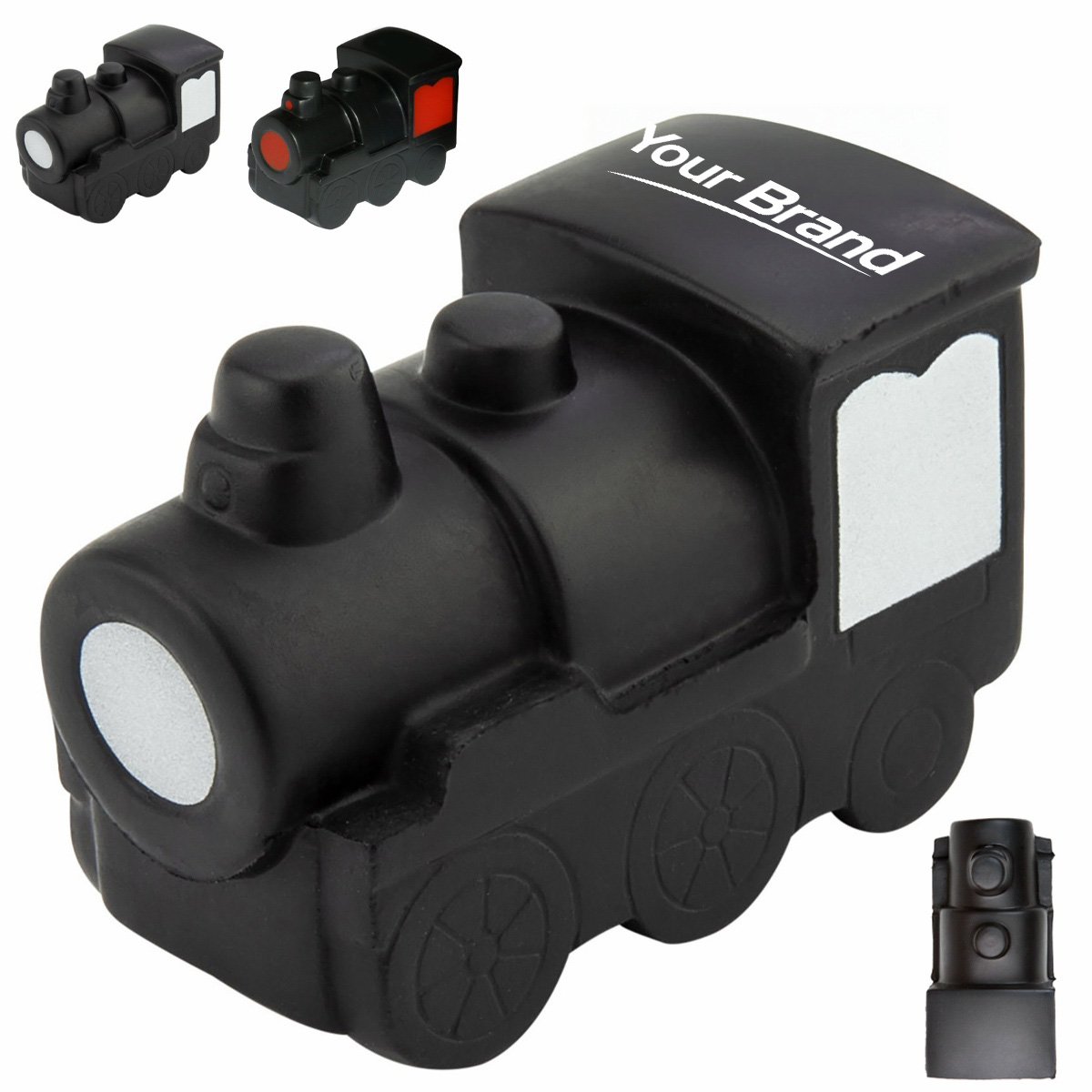 Steam Engine Train Locomotive PU Foam Stress Reliever Toy