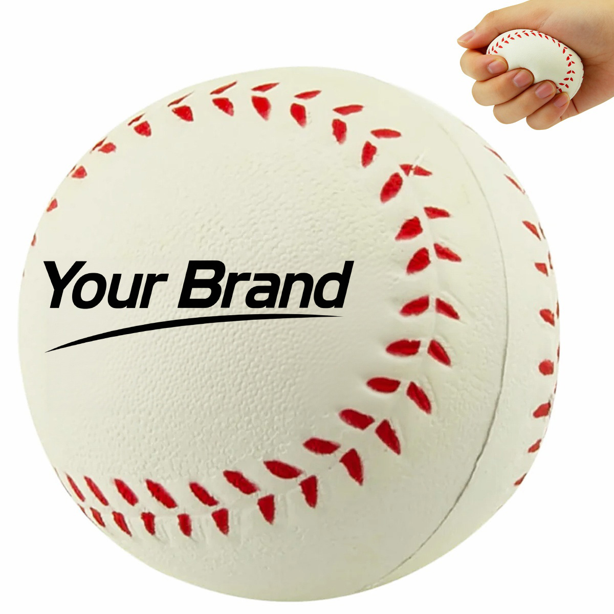 Baseball Sports PU Foam Stress Reliever Toy