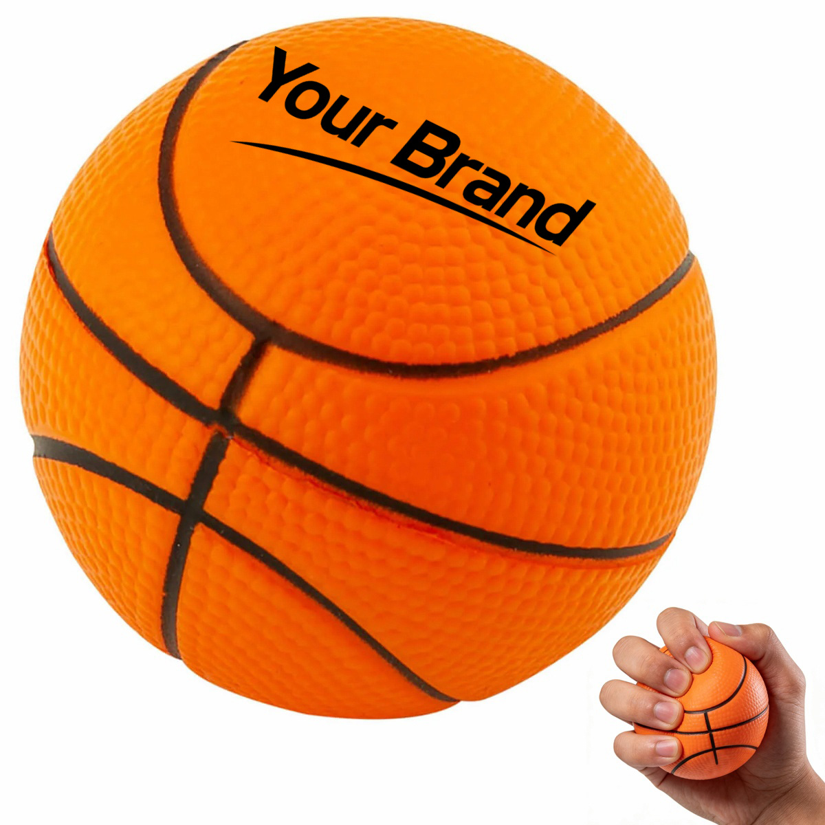Basketball Sports PU Foam Stress Reliever Toy