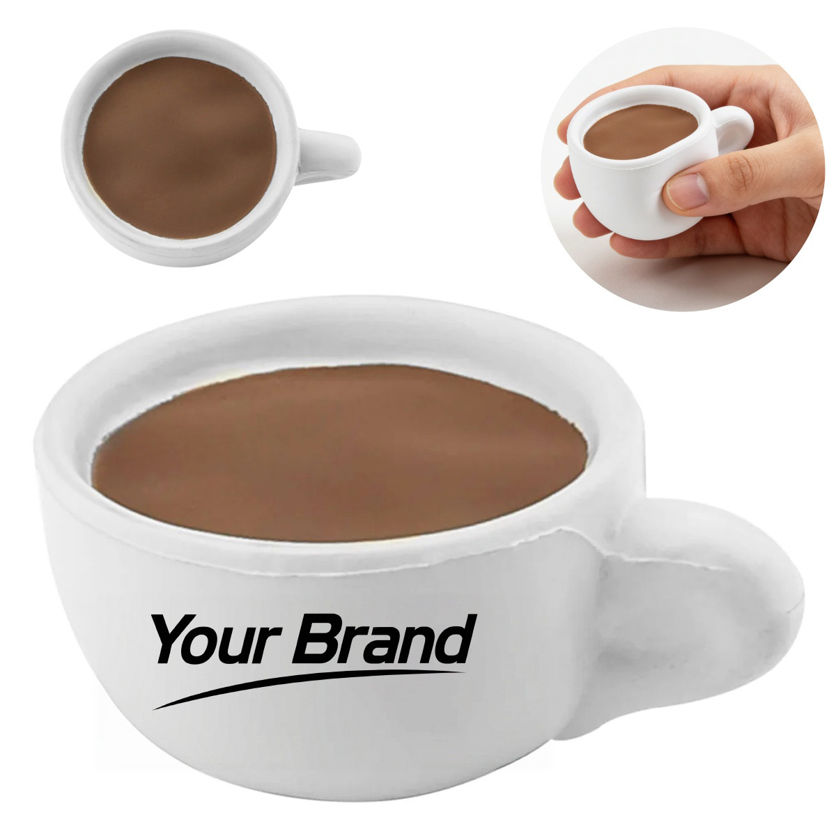 Coffee Cup Mug PU Foam Stress Reliever Toy