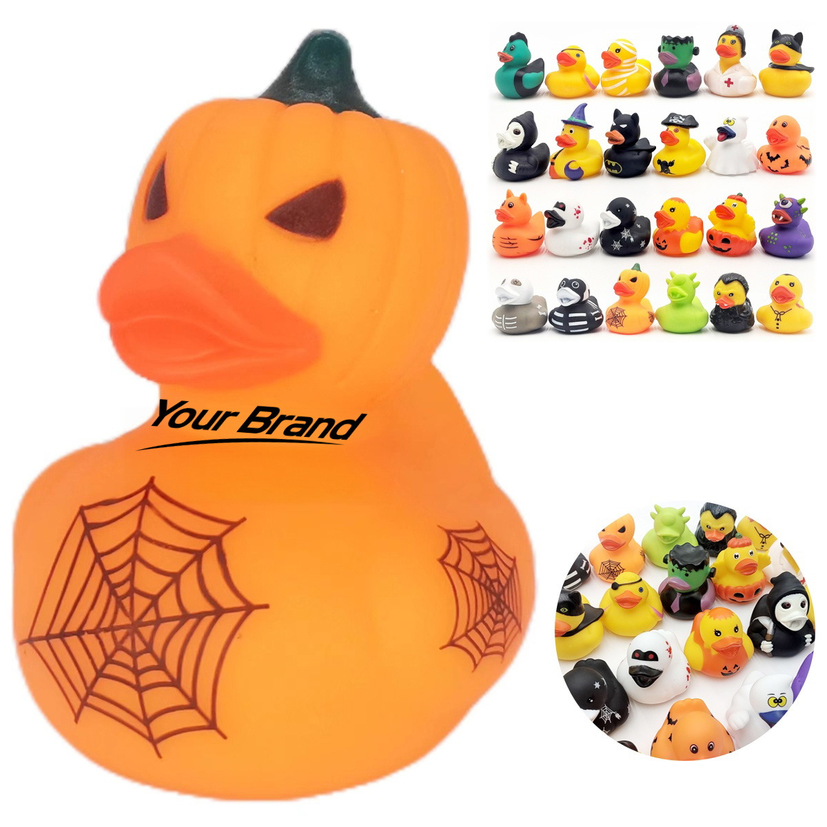 Spooky Halloween Themed Rubber Duck Bath Toy