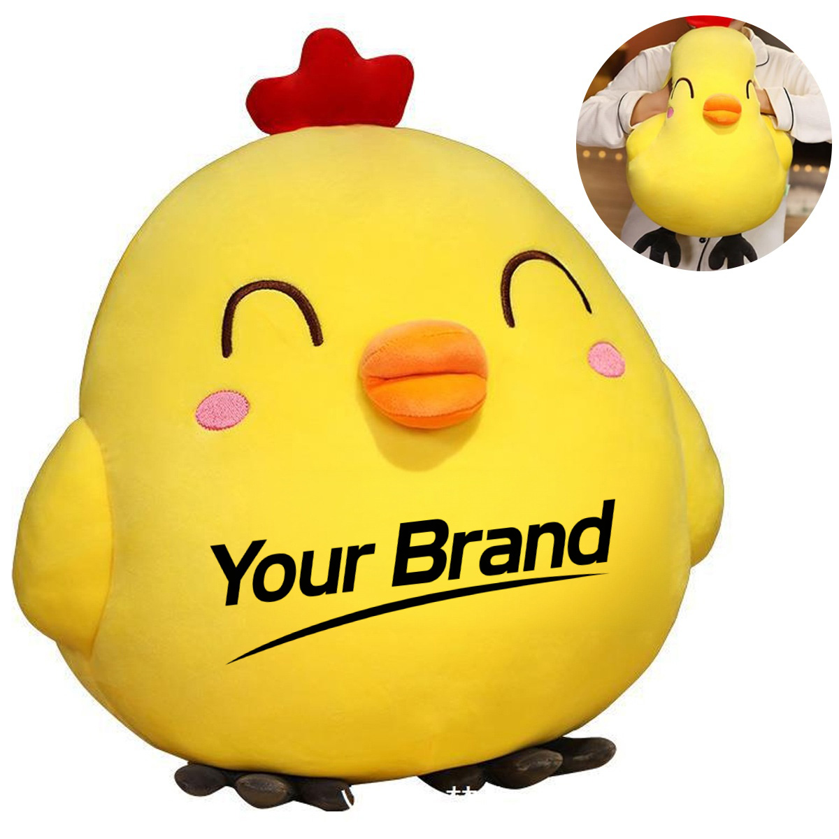 Soft Plush Chick Stuffed Animal Toy
