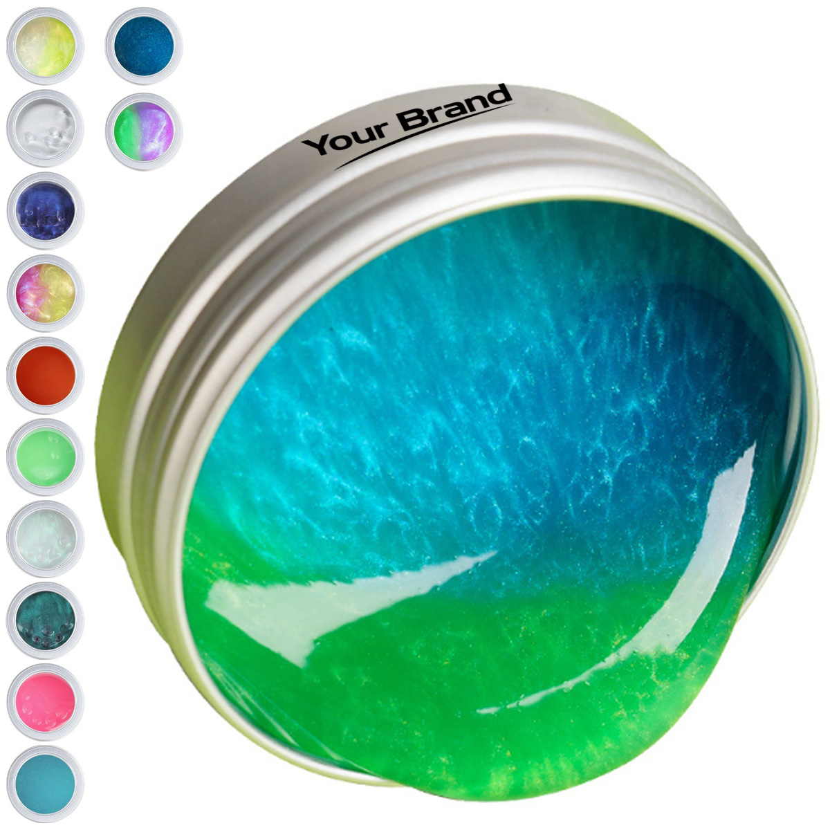 Liquid Glass Non Newtonian Bouncing Putty