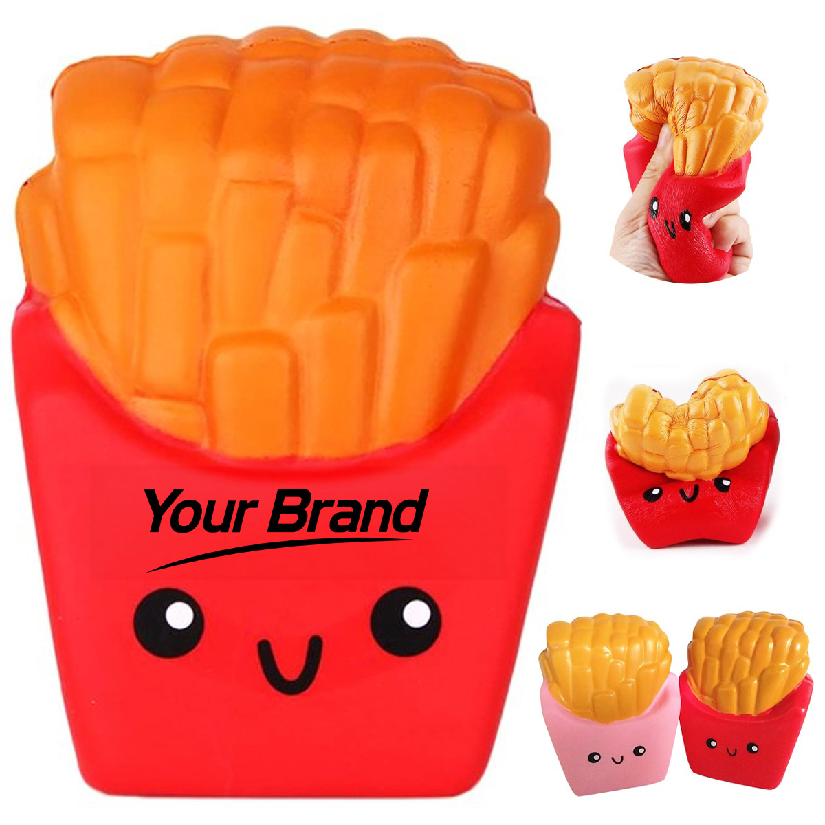 PU Foam Cute French Fries Stress Reliever Toy