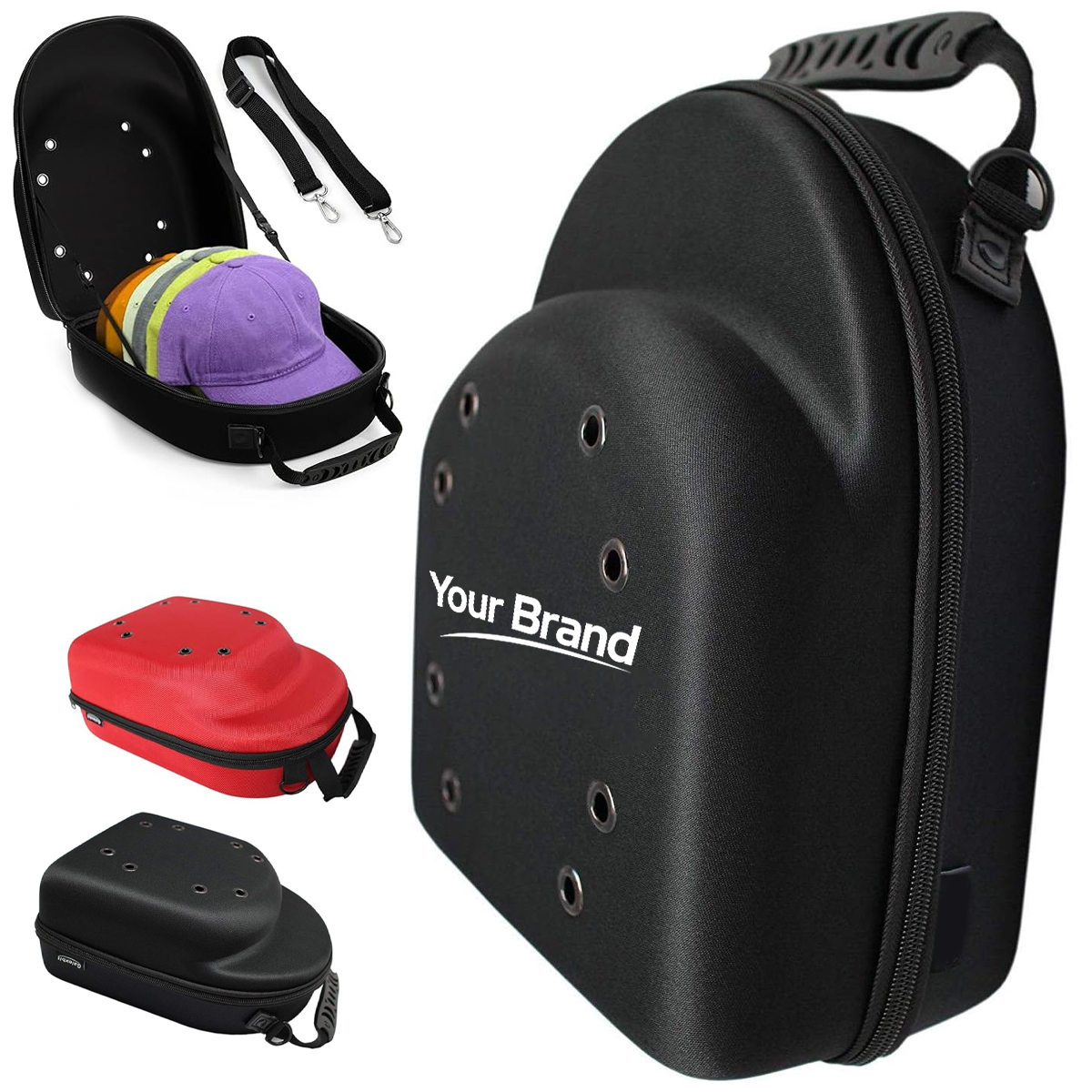 Premium EVA Hard Shell Hat Carrier Travel Case