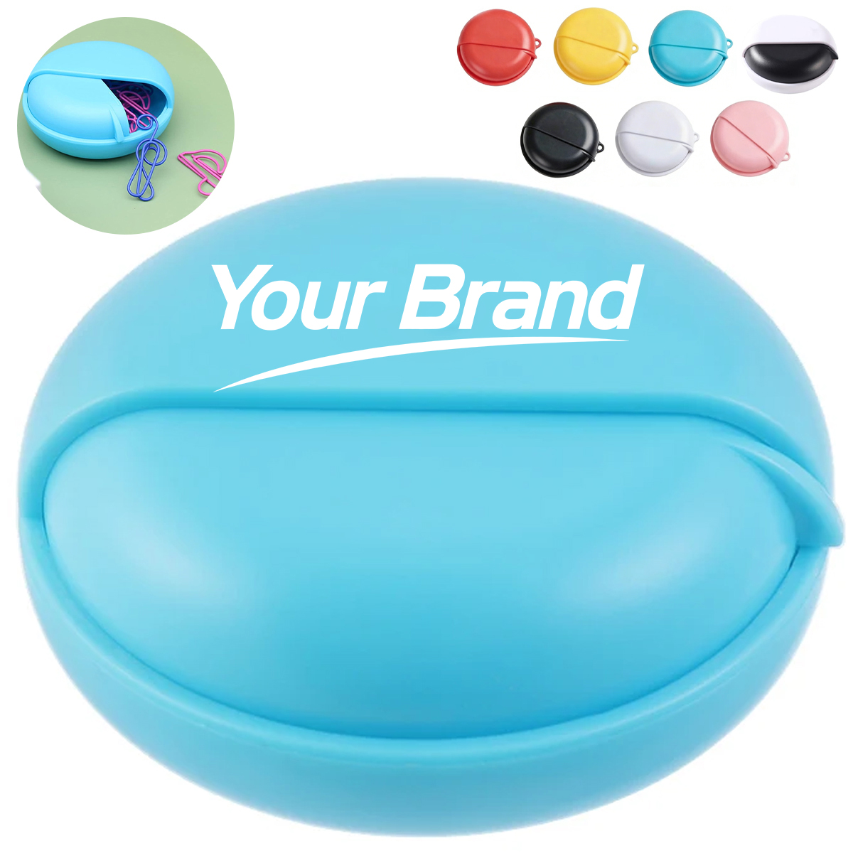 Creative Portable Silicone Earbud & Cable Storage Pouch