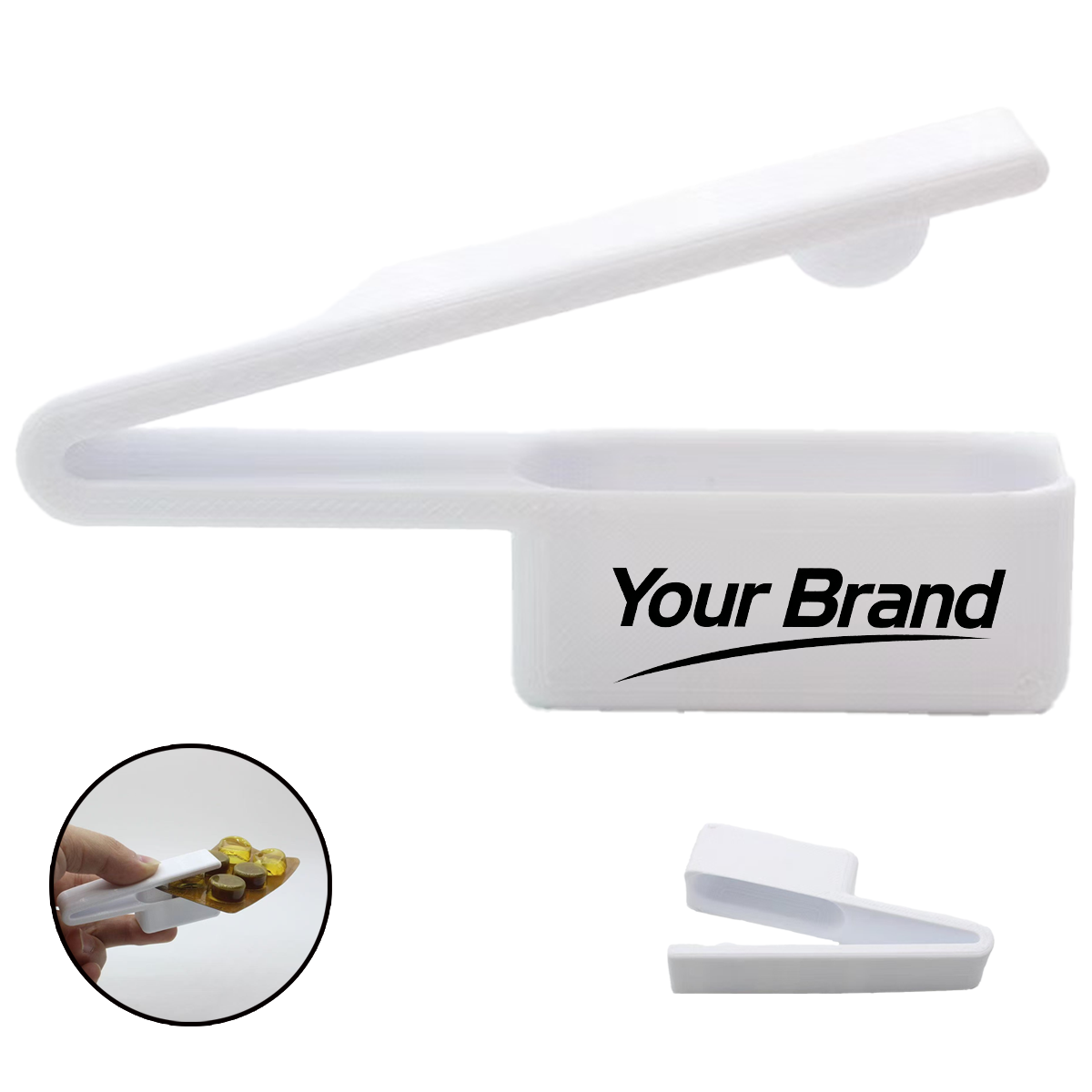 Portable Daily Medication Dispenser & Pill Pill Storage Box