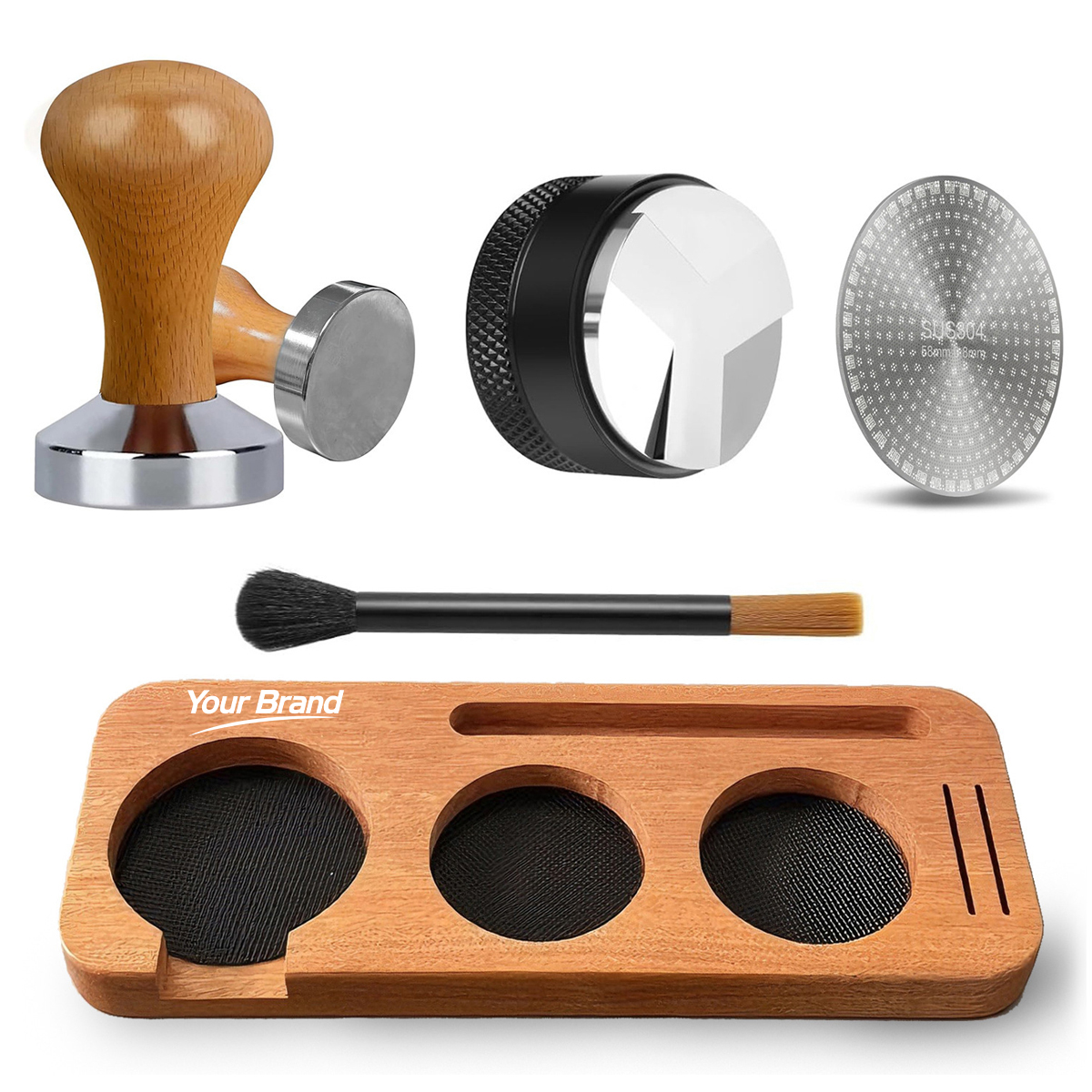 5-Piece Espresso Barista Tool Coffee Set