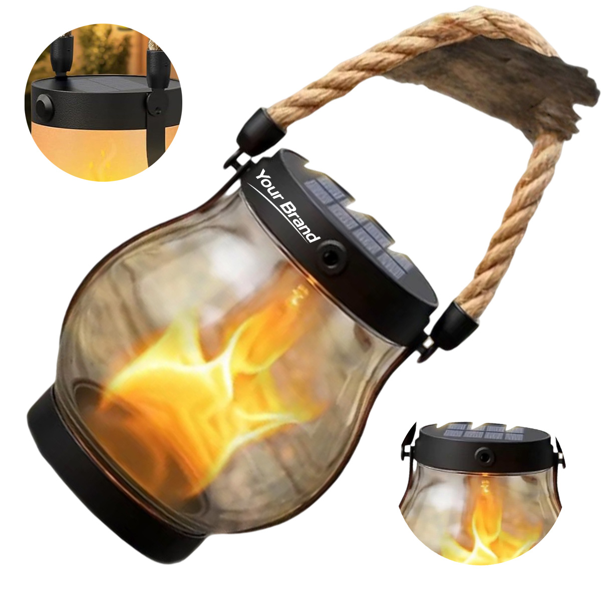 Rechargeable Waterproof Outdoor Garden Lantern