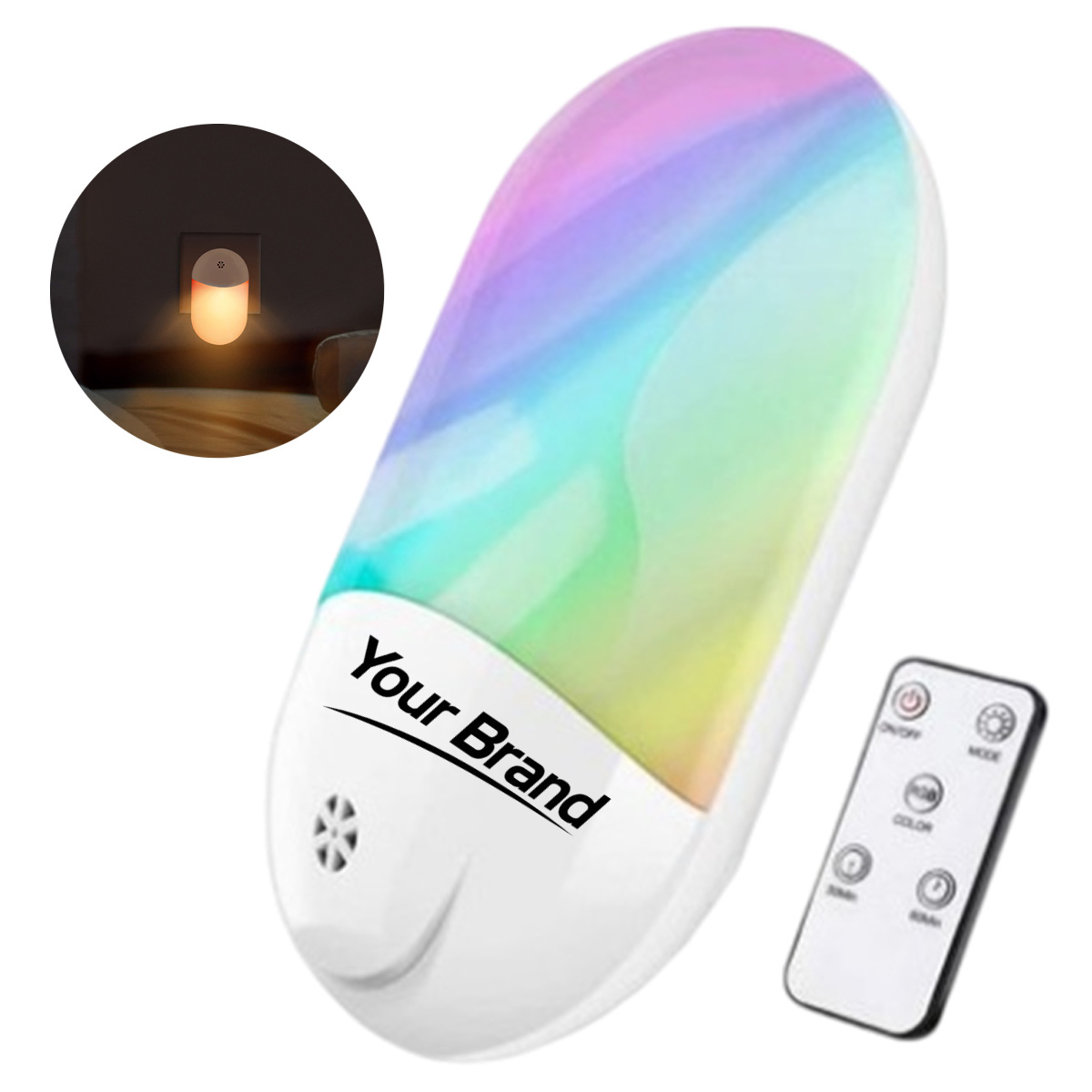 Portable Wooden Apple Desktop Essential Oil Diffuser