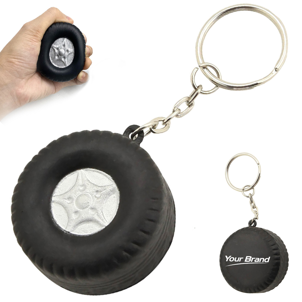 Tire Stress Reliever Keychain