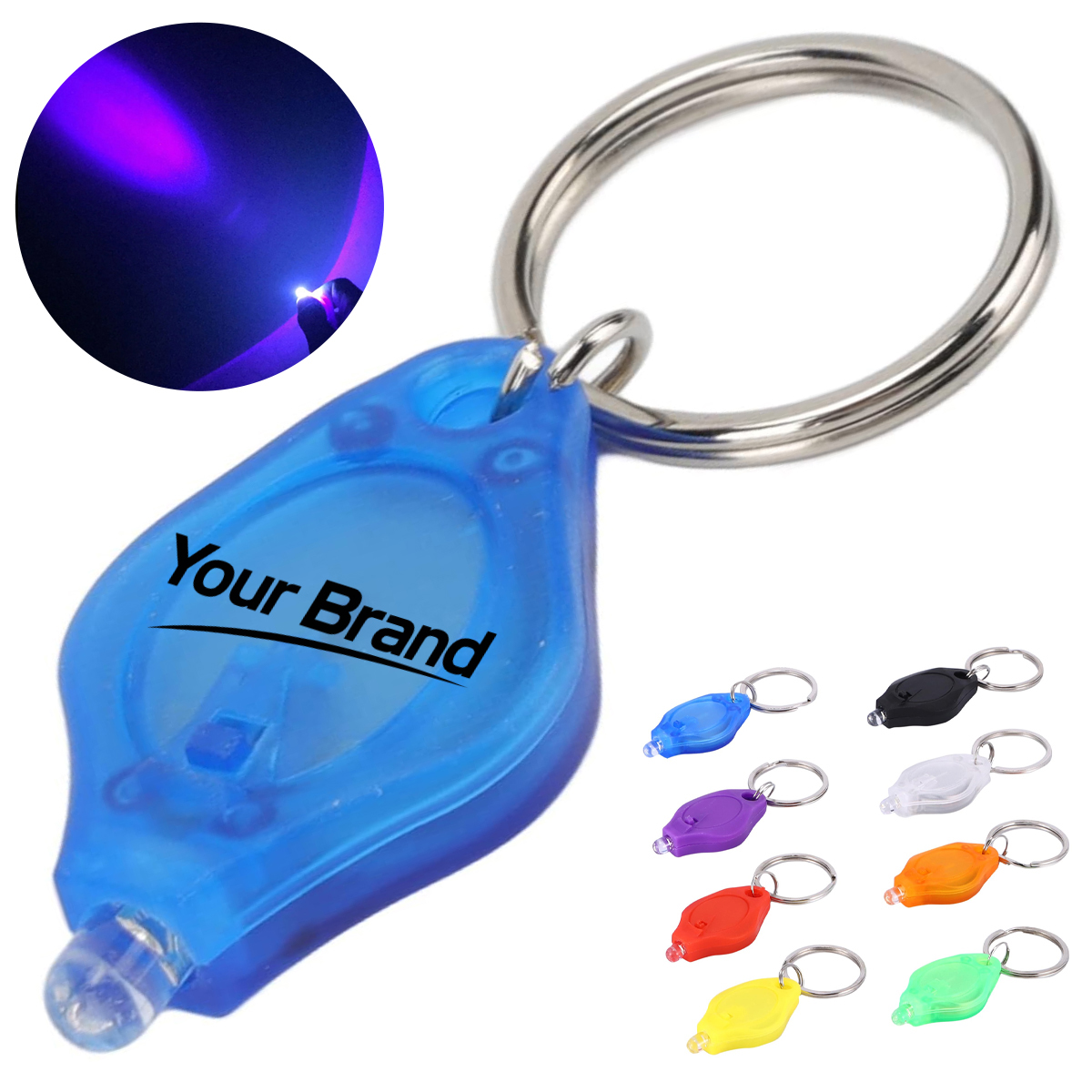 LED Micro Torch Light Keychain