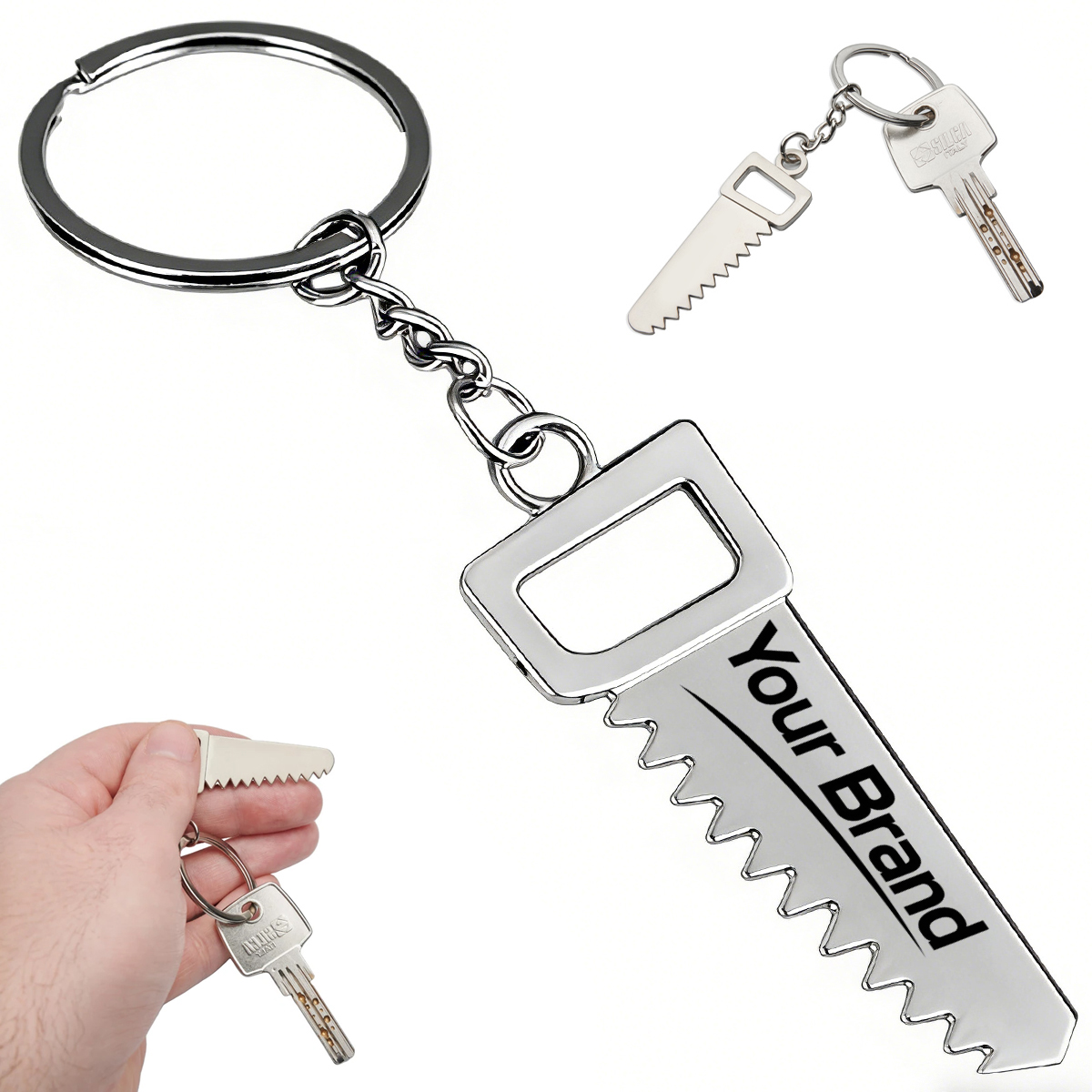 Miniature Saw Keychain