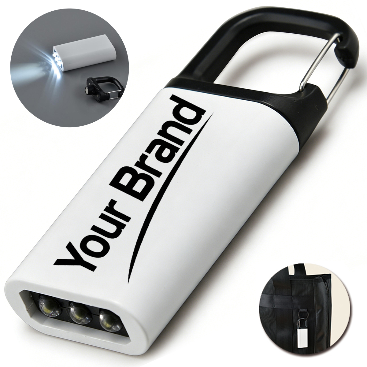 Magnetic COB LED Work Light Keychain