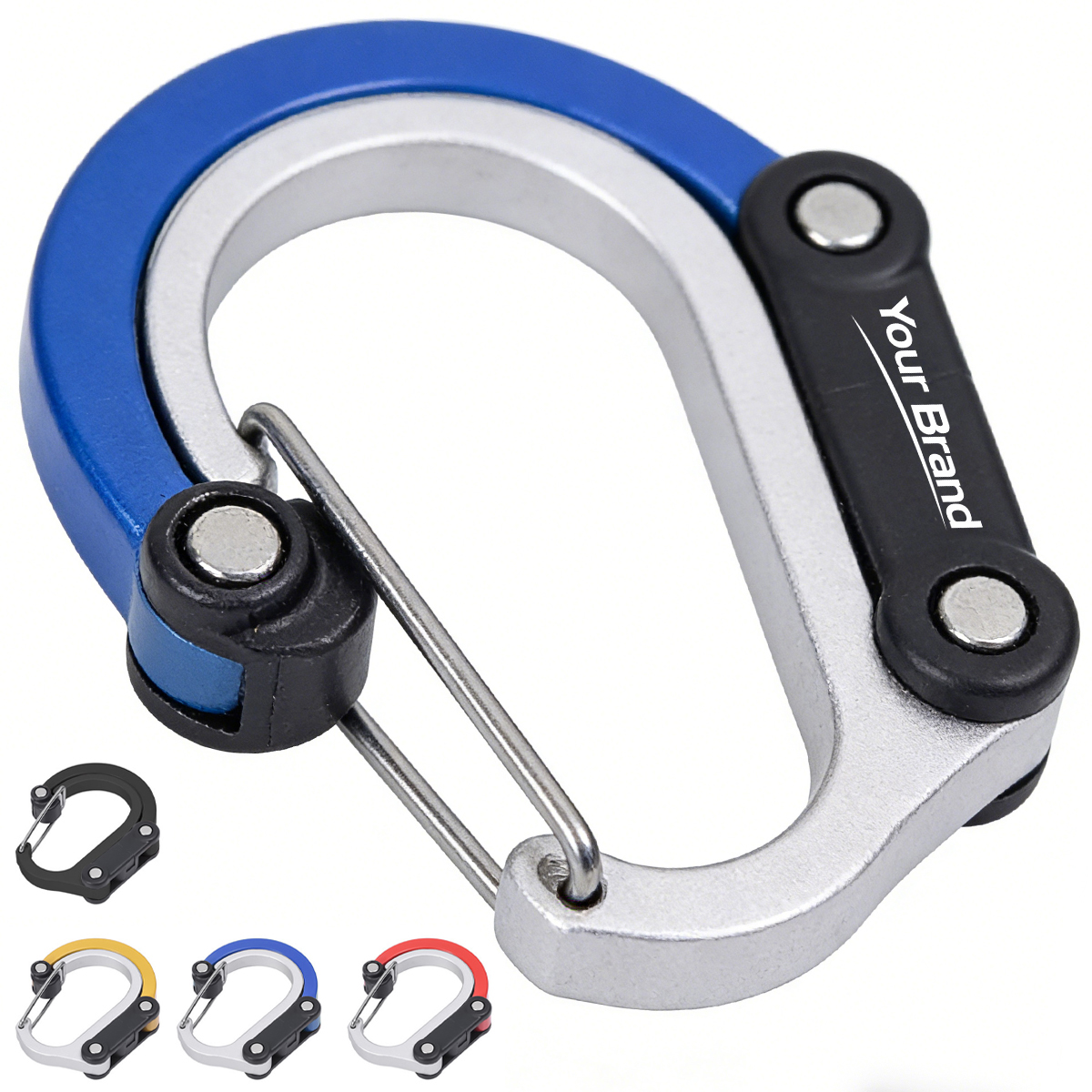 Aluminum D Ring Locking Carabiner