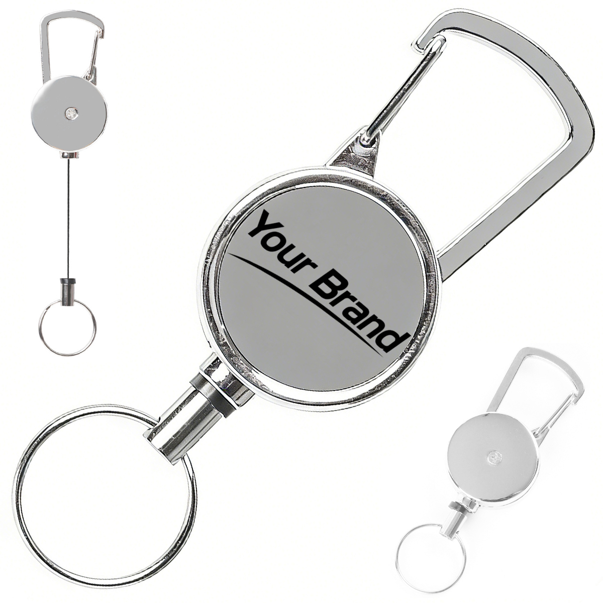 Retractable Carabiner Key Reel